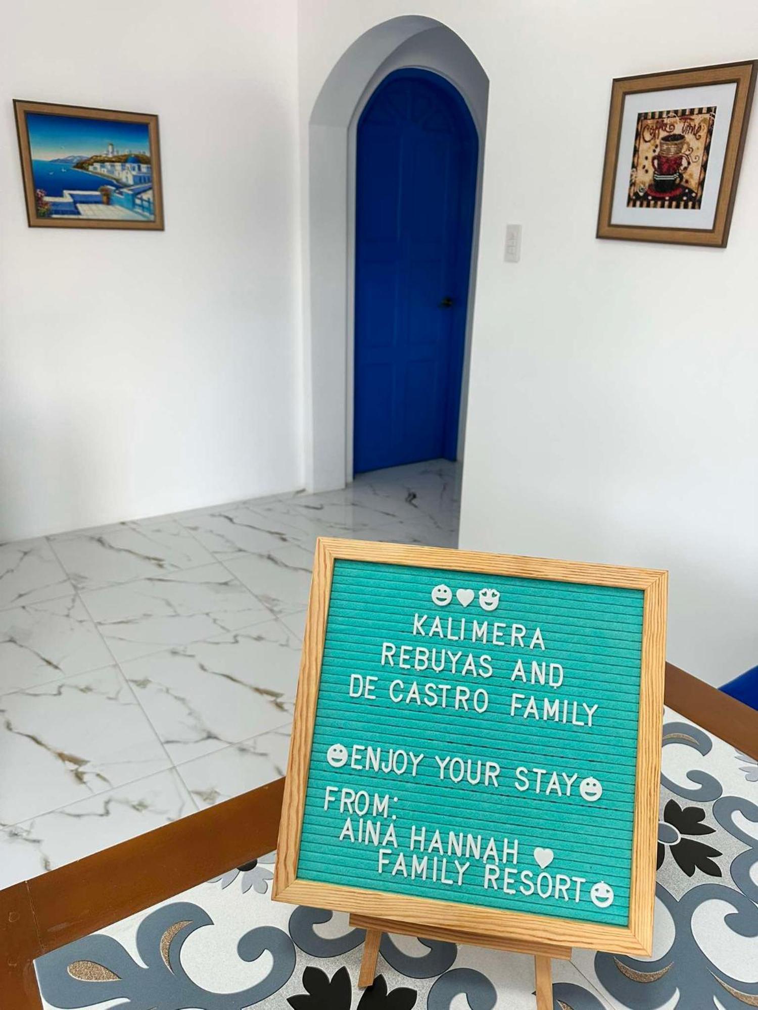 Aina Hannah Family Resort'S Greek Unit Calatagan Exterior foto